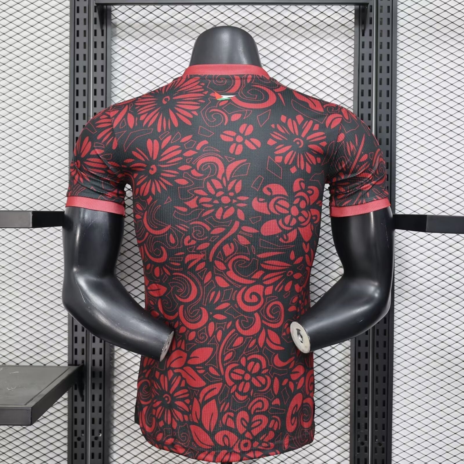 Palestine Rouge/Noir Version Joueur 2025/2026 - Vêtements de sport