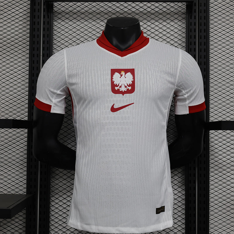 Pologne Domicile Euro2024 - Version Joueur ( + 5€) / S - Vêtements de sport