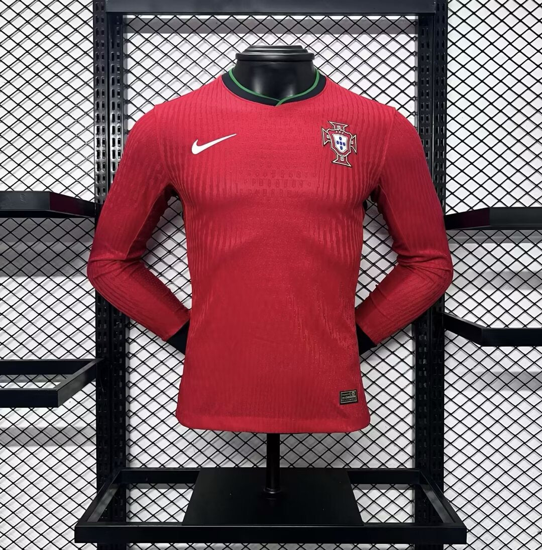 Portugal Domicile Euro2024 - Version Joueur manches longues ( + 7€) / S - Vêtements de sport