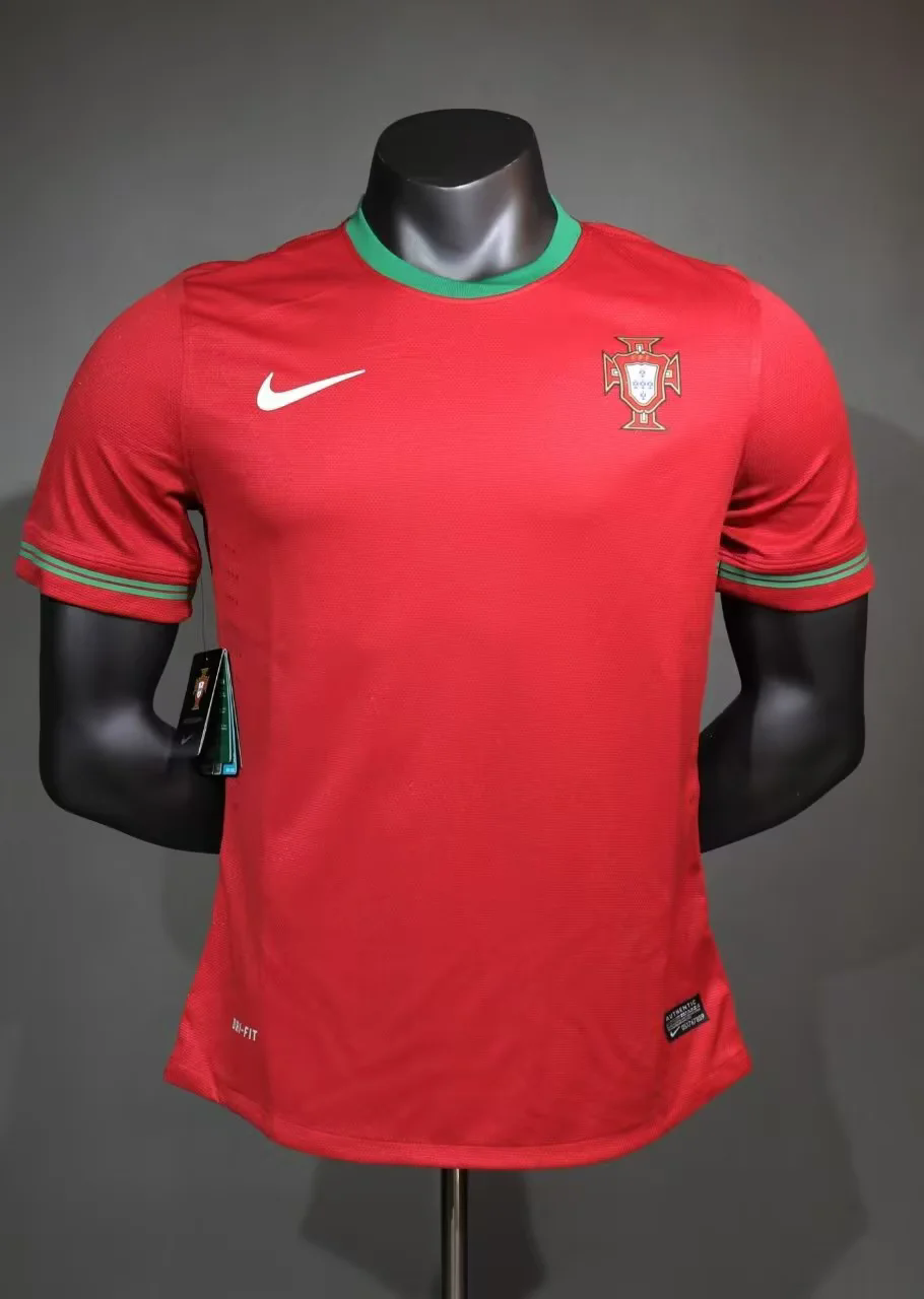 Portugal Domicile Version Joueur Retro 2012 - Vêtements de sport