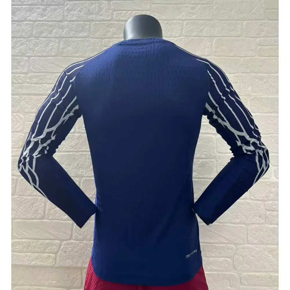 PSG Paris-Saint-Germain Fourth Manches Longues Version Joueur 2024/2025 - Vêtements de sport