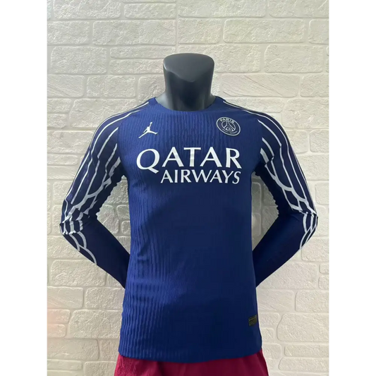 PSG Paris-Saint-Germain Fourth Manches Longues Version Joueur 2024/2025 - Vêtements de sport