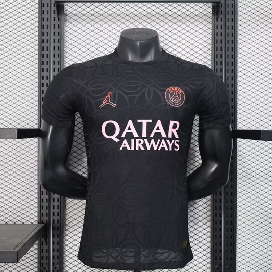 PSG Paris-Saint-Germain Noir Version Joueur 2025/2026 - Vêtements de sport