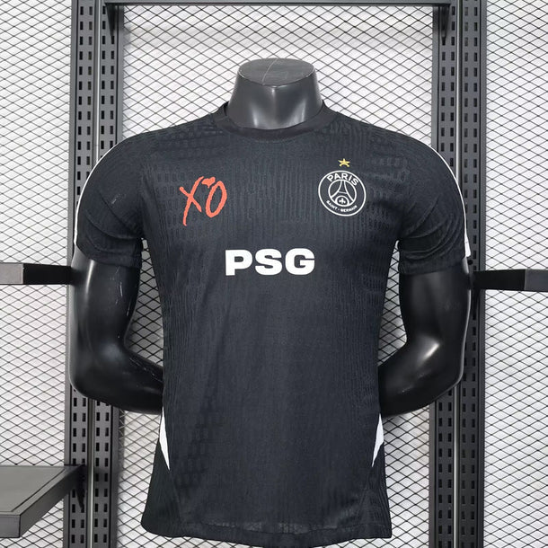 PSG Paris-Saint-Germain Noir Version joueur Etoile 2025/2026 - Vêtements de sport