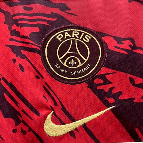 PSG Paris-Saint-Germain Prematch Red 2024/2025 - Vêtements de sport