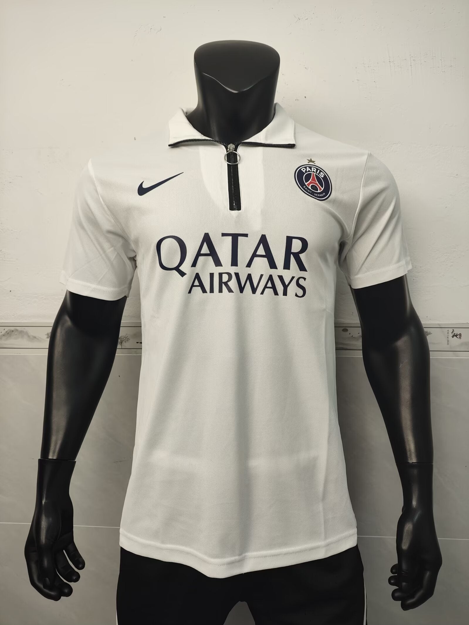 PSG Paris Saint Germain Version Joueur Edition Blanc 2025/2026 Vêtements de sport