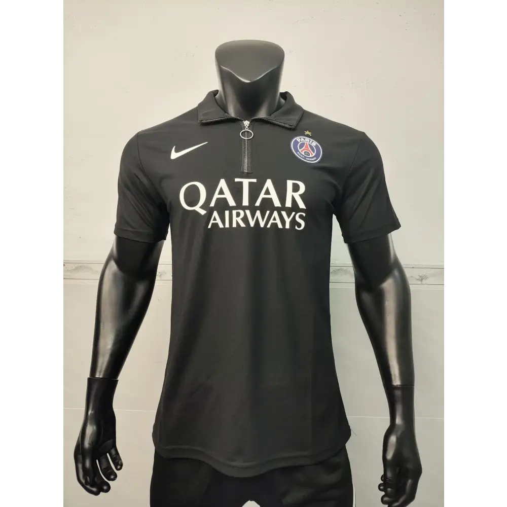 PSG Paris-Saint-Germain Version Joueur Edition Noir 2025/2026 - Vêtements de sport