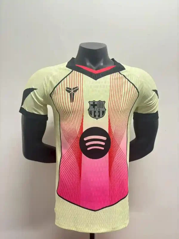 FC Barcelone Spécial Edition Jaune/Rose Version Joueur 2025/2026