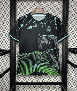 Real Madrid Black & Green Panther 2024/2025 - Gradient Edition / S - Vêtements de sport