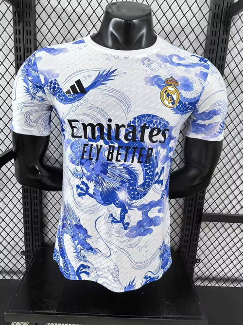Real Madrid Concept Bleu/Blanc Dragon 2025/2026 - Vêtements de sport