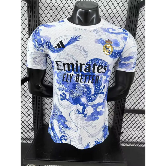 Real Madrid Concept Bleu/Blanc Dragon 2025/2026 - Vêtements de sport