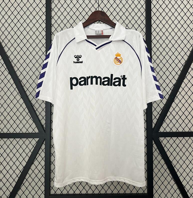 Real Madrid Domicile Retro 1988 - Domicile / S - Vêtements de sport