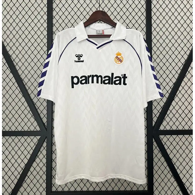 Real Madrid Domicile Retro 1988 - Domicile / S - Vêtements de sport