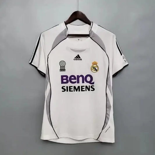 Real Madrid Domicile Retro 2006/2007 - Domicile / L #MWS Options 1 - Vêtements de sport