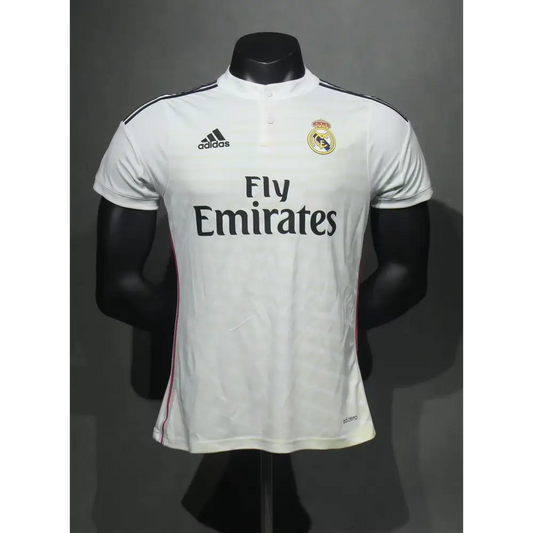 Real Madrid Domicile Retro Version Joueur 2014/2015 - Vêtements de sport