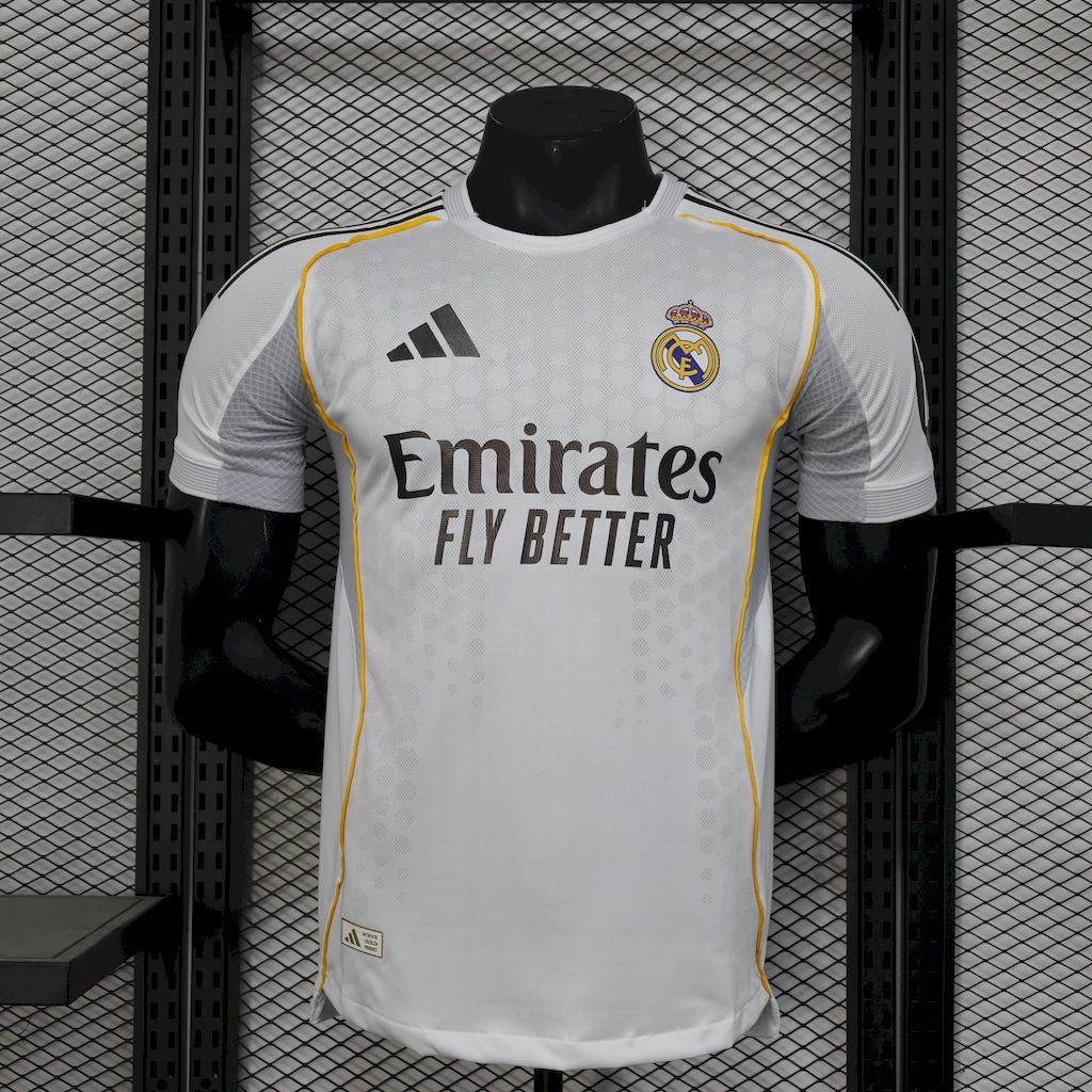 Real Madrid Domicile Version Joueur 2025/2026 - Domicile / S - Vêtements de sport