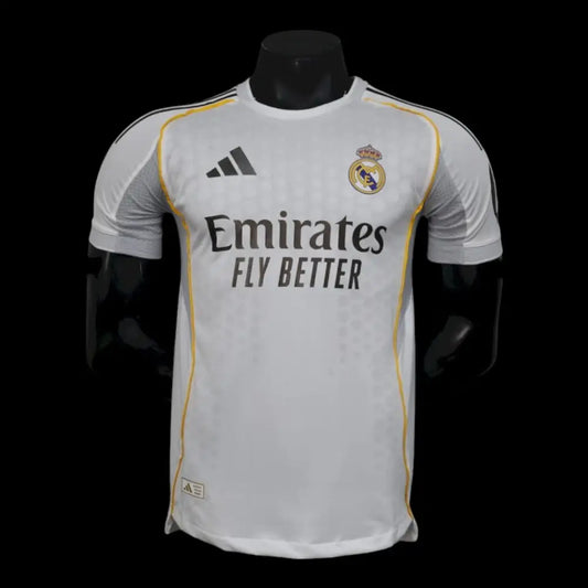 Real Madrid Domicile Version Joueur 2025/2026 - Vêtements de sport