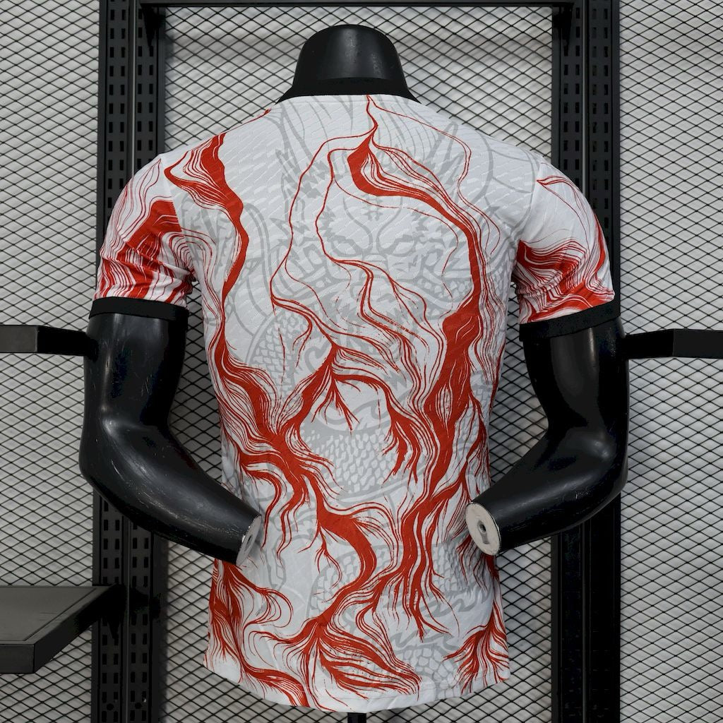 Real Madrid Dragon Noir et Rouge 2025/2026 - Vêtements de sport