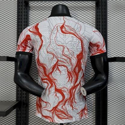 Real Madrid Dragon Noir et Rouge 2025/2026 - Vêtements de sport