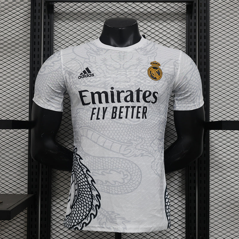 Real Madrid Dragon White 2024/2025 - Dragon White Edition / S - Vêtements de sport