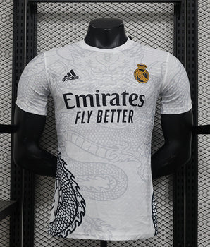 Real Madrid Dragon White 2024/2025 - Dragon White Edition / S - Vêtements de sport