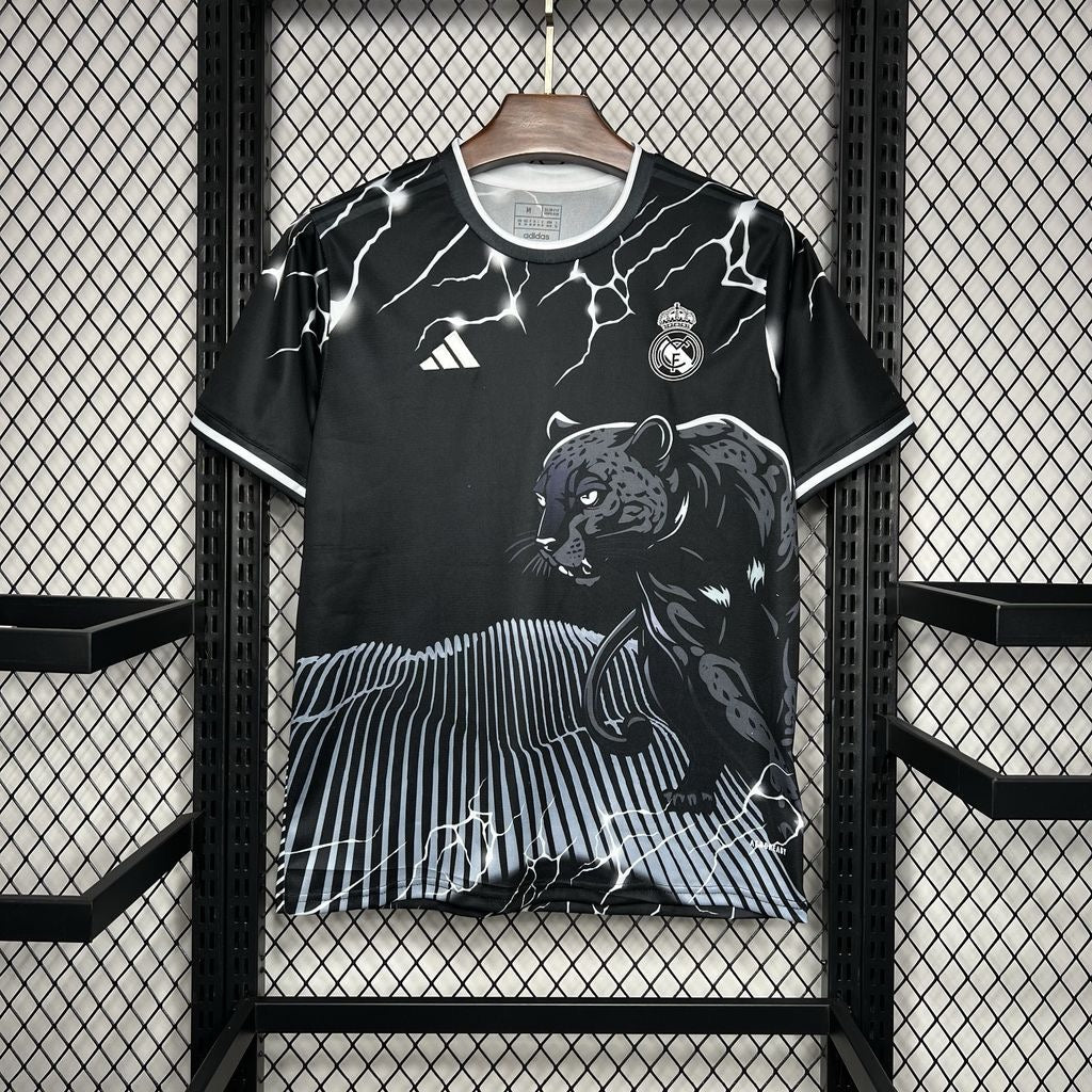 Real Madrid Noir & Gris Panther 2024/2025 - Gradient Edition / S - Vêtements de sport