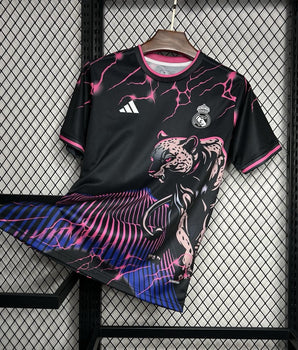 Real Madrid Noir & Rose Panther 2024/2025 - Vêtements de sport