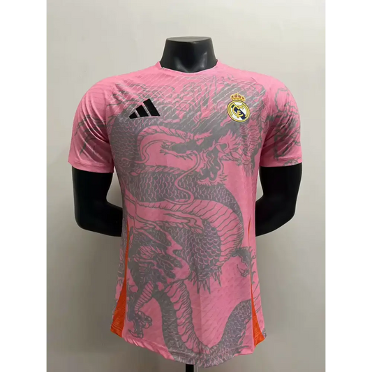 Real Madrid Rose Dragon Version Joueur 2025/2026 - Vêtements de sport