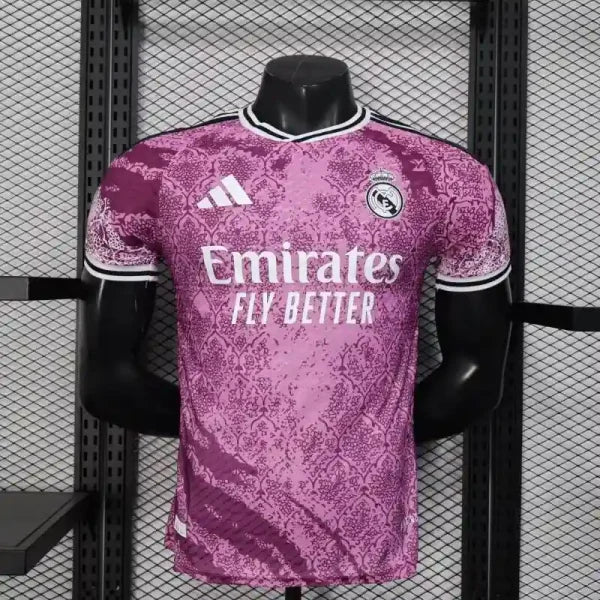 Real Madrid Spécial Edition Violet Version Joueur 2025/2026 Vêtements de sport