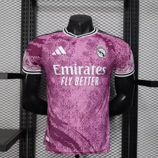 Real Madrid Spécial Edition Violet Version Joueur 2025/2026 Vêtements de sport