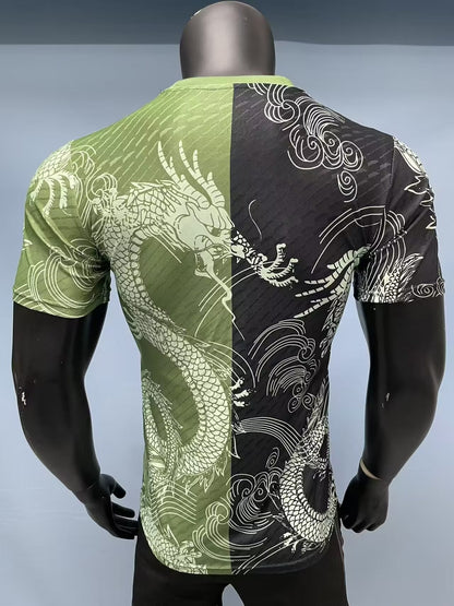 Real Madrid Vert/Noir Dragon Version Joueur 2025/2026 - Vêtements de sport