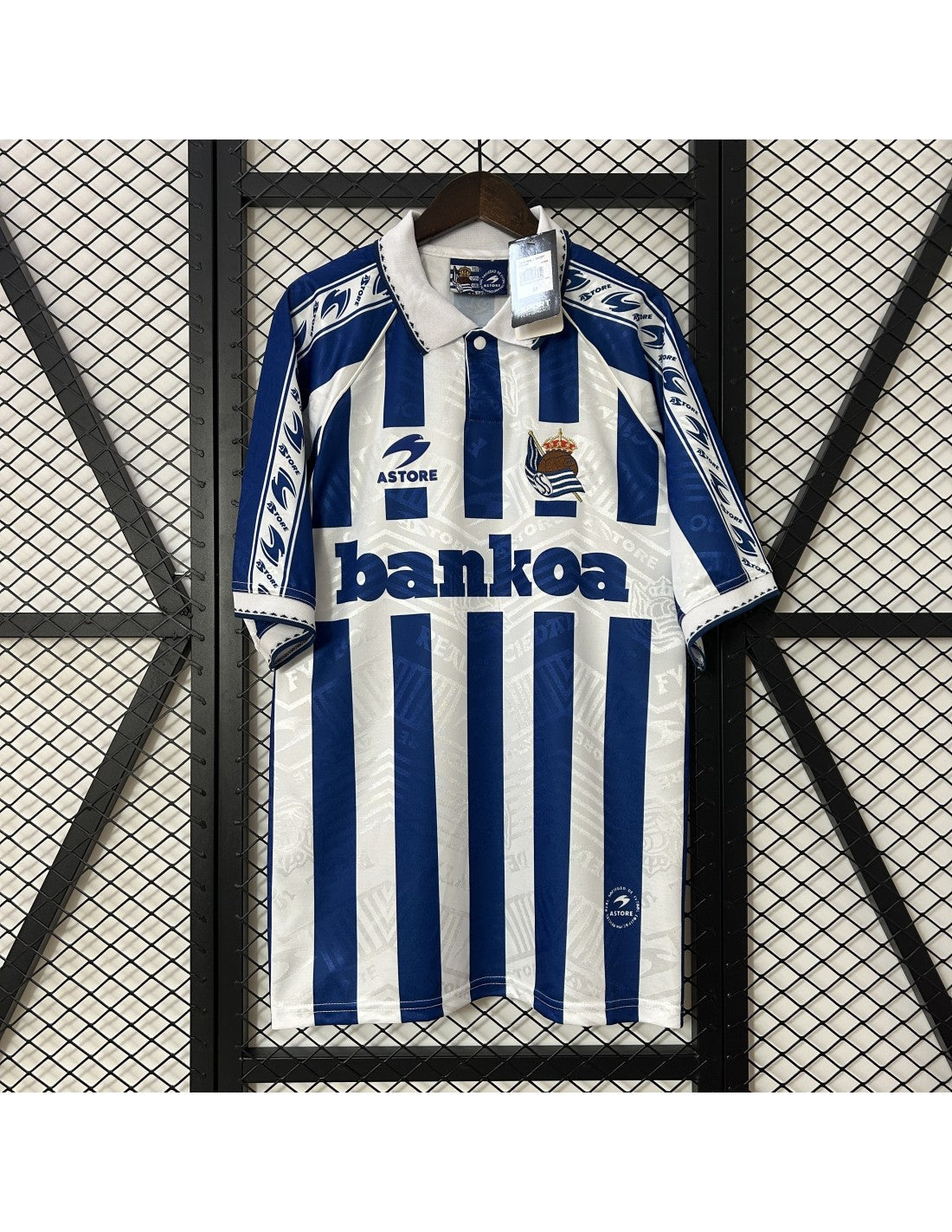 Real Sociedad Retro Domicile 1994/1995 - Vêtements de sport