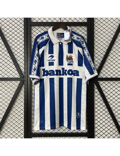 Real Sociedad Retro Domicile 1994/1995 - Vêtements de sport