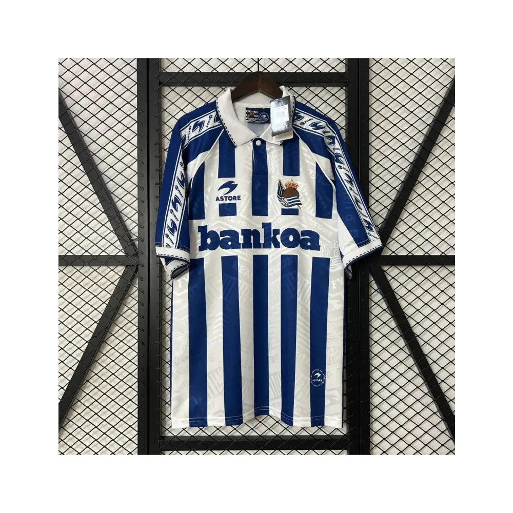 Real Sociedad Retro Domicile 1994/1995 - Vêtements de sport