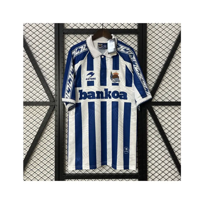 Real Sociedad Retro Domicile 1994/1995 - Vêtements de sport