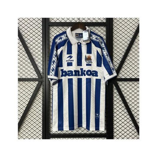 Real Sociedad Retro Domicile 1994/1995 - Vêtements de sport