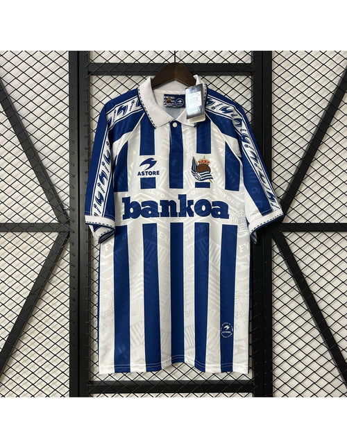 Real Sociedad Retro Domicile 1994/1995 - Vêtements de sport