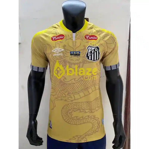 Santos Jaune Dragon Version Joueur 2025/2026 - Vêtements de sport
