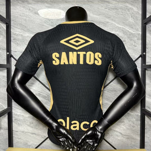 Santos Noir Version Joueur 2025/2026 - Vêtements de sport