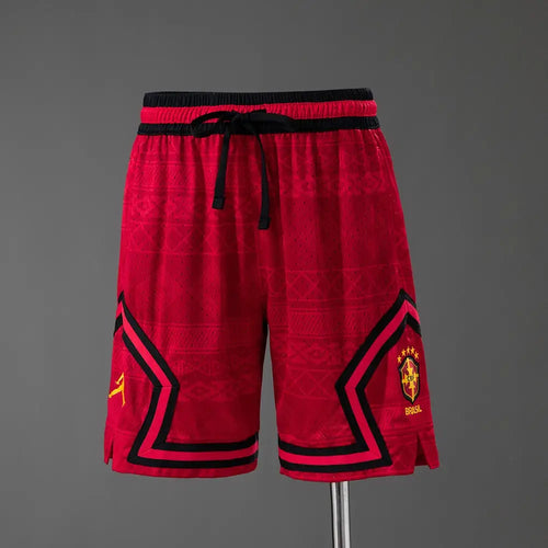 Short Brésil Coupe du Monde 2026 Jordan Rouge - Vêtements de sport