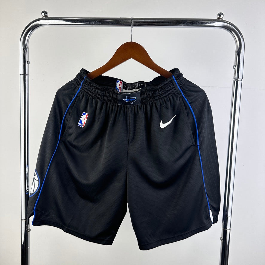 Short Dallas Mavericks Noir 24/25 - Vêtements de sport