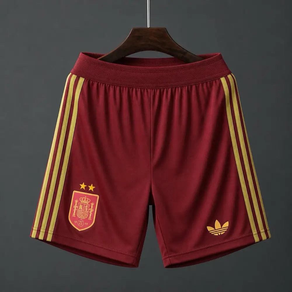 Short Espagne Extérieur Coupe du Monde 2026 2 étoiles - Vêtements de sport