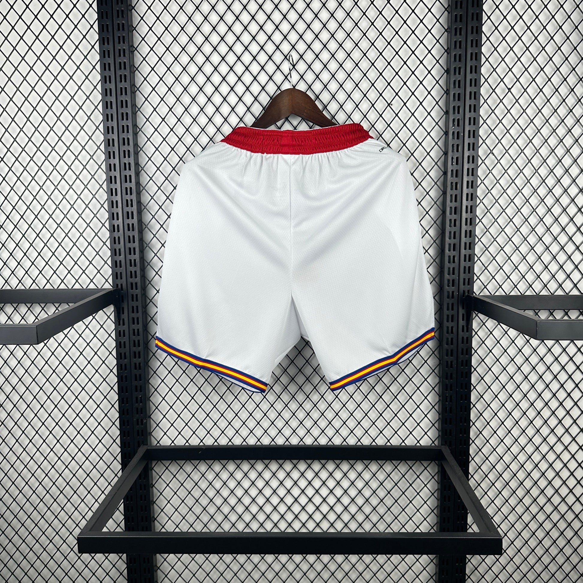 Short Golden State Warriors blanc 24/25 - Vêtements de sport