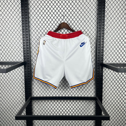 Short Golden State Warriors blanc 24/25 - Vêtements de sport