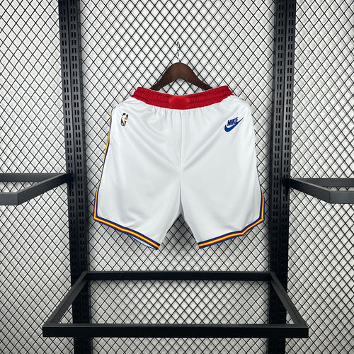 Short Golden State Warriors blanc 24/25 - Vêtements de sport