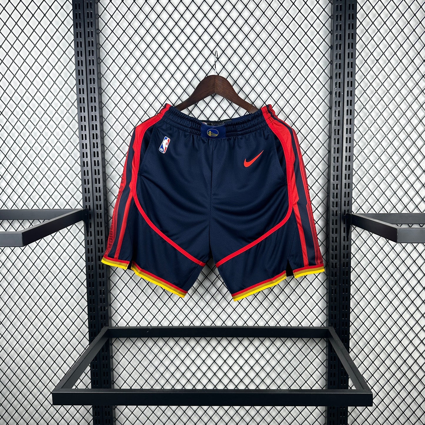 Short Golden State Warriors bleu 24/25 - Vêtements de sport