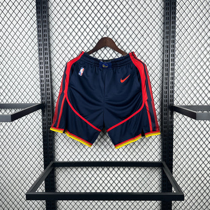 Short Golden State Warriors bleu 24/25 - Vêtements de sport
