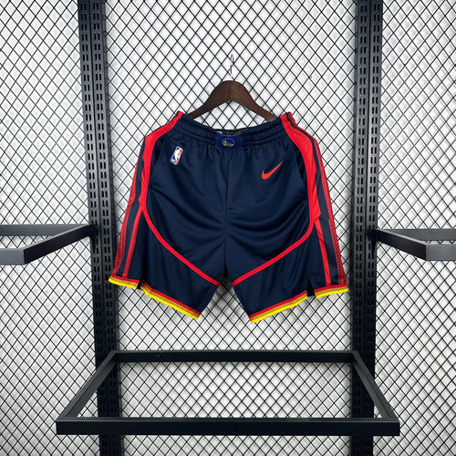 Short Golden State Warriors bleu 24/25 - Vêtements de sport