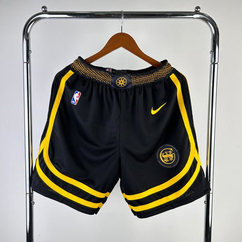 Short Golden State Warriors noir 24/25 - Vêtements de sport