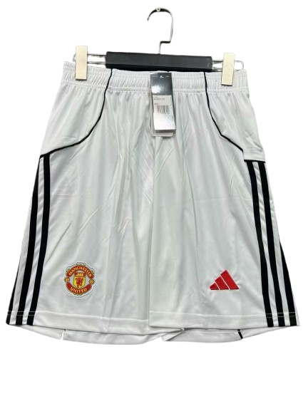Short Manchester United Domicile 2025/2026 - Vêtements de sport